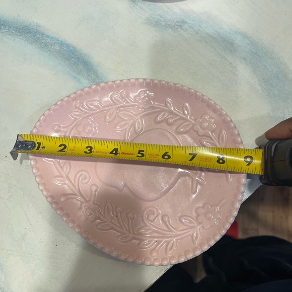 Lavender Egg-Shaped Plate with Chick Design - Picture 7 of 7